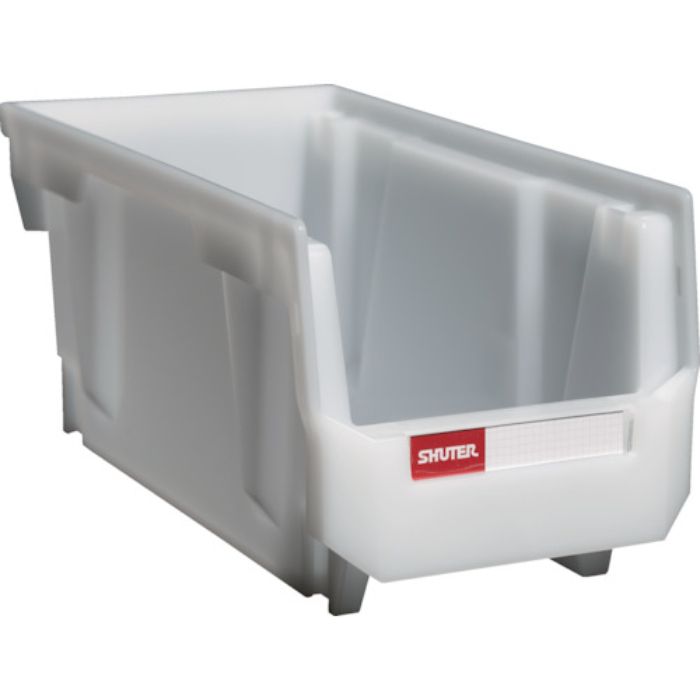 SHUTER スタッキングコンテナ 2.7L 白半透明(Tcode:2440505)