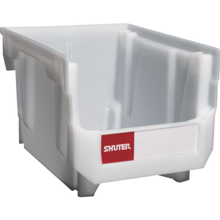 SHUTER スタッキングコンテナ 6.6L 白半透明(Tcode:2440507)