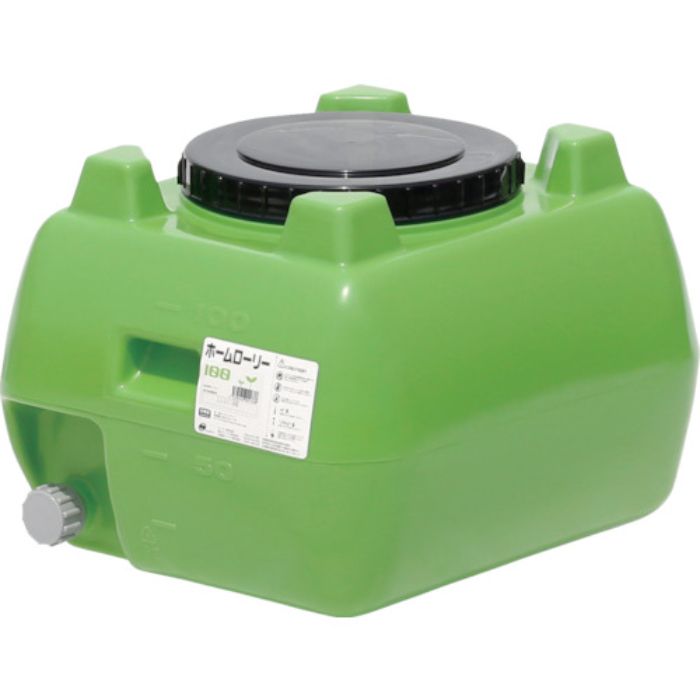 スイコー ホームローリータンク100 緑 (フタ含む)(Tcode:3633985)