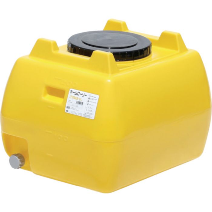 スイコー ホームローリータンク200 レモン (フタ含む)(Tcode:3030130)
