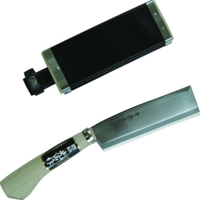 豊稔 光山作 安来鋼青紙付 片刃腰鉈165mm(Tcode:3990249)
