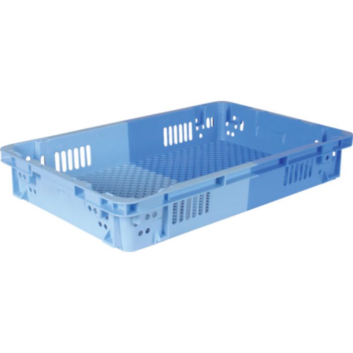 リス ネスティング・スタッキングコンテナ 446356 NFコンテナーNF-M33浅DB/B(Tcode:4110480)