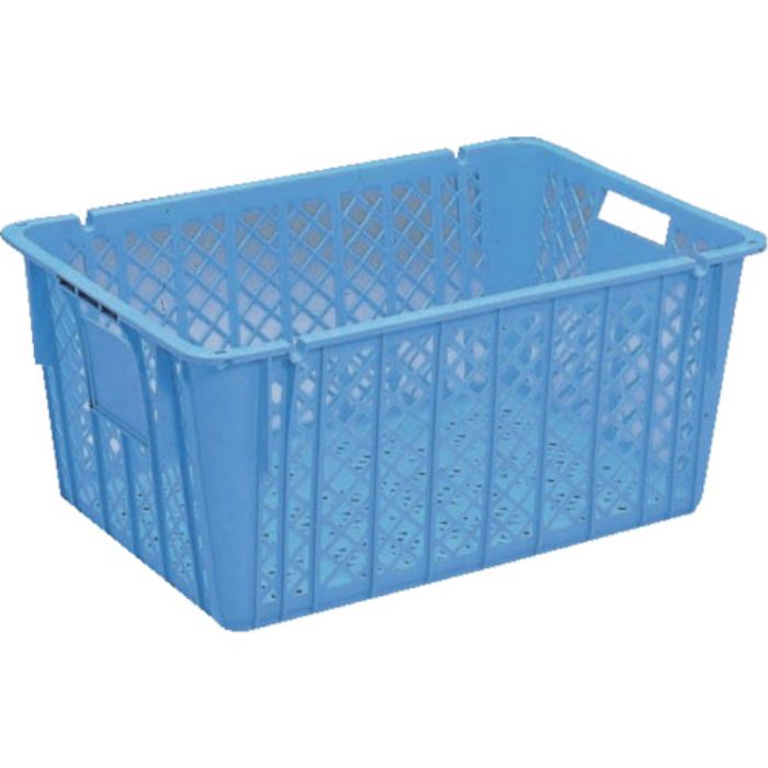 リス メッシュコンテナ 130316 プラスケットNo.1300本体111Lブルー金具なし 青(Tcode:4460740)