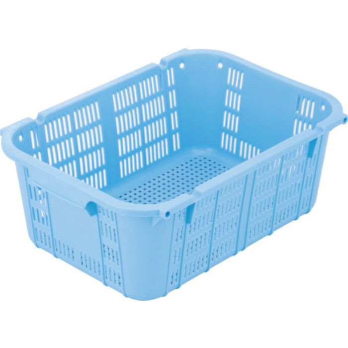 リス メッシュコンテナ 129389 プラスケットNo.250本体26Lブルー金具なし 青(Tcode:4460758)