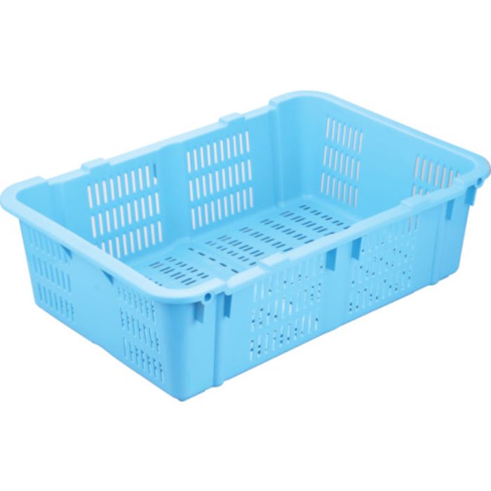 リス メッシュコンテナ 129662 プラスケットNo.480本体40Lブルー金具なし 青(Tcode:4460782)