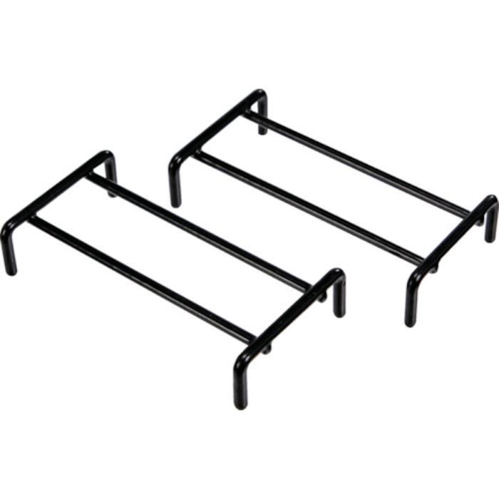 TRUSCO プランタースタンド 黒 2個入(Tcode:3643472)