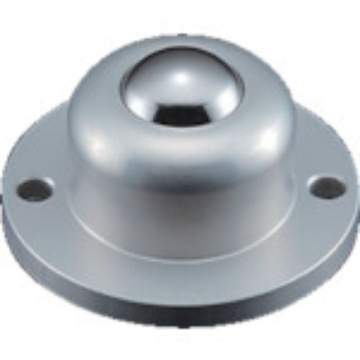 プレインベア ボールキャスター プレインベア ゴミ排出穴付 上向き用 フランジタイプ スチール製 PV120FH 許容荷重200kg(Tcode:8560263)