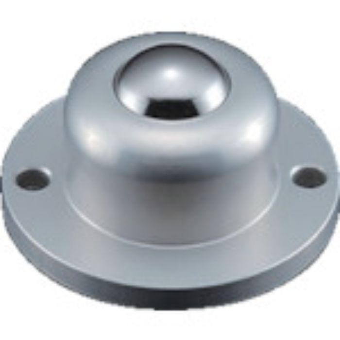 プレインベア ボールキャスター プレインベア ゴミ排出穴付 上向き用 フランジタイプ ステンレス製 PV120FHS 許容荷重200kg(Tcode:8560281)