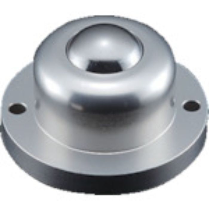 プレインベア ボールキャスター プレインベア ゴミ排出穴付 上向き用 フランジタイプ スチール製 PV160FH 許容荷重300kg(Tcode:8560264)