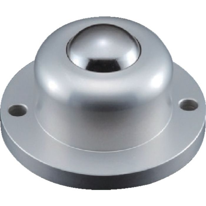 プレインベア ボールキャスター プレインベア ゴミ排出穴付 上向き用 フランジタイプ スチール製 PV260FH 許容荷重400kg(Tcode:8560265)