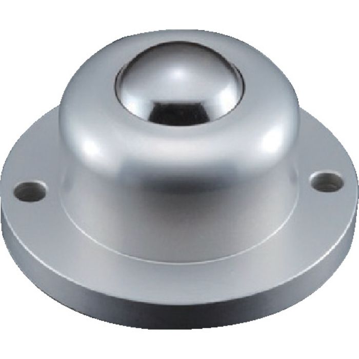 プレインベア ボールキャスター プレインベア ゴミ排出穴付 上向き用 フランジタイプ ステンレス製 PV260FHS 許容荷重400kg(Tcode:8560283)