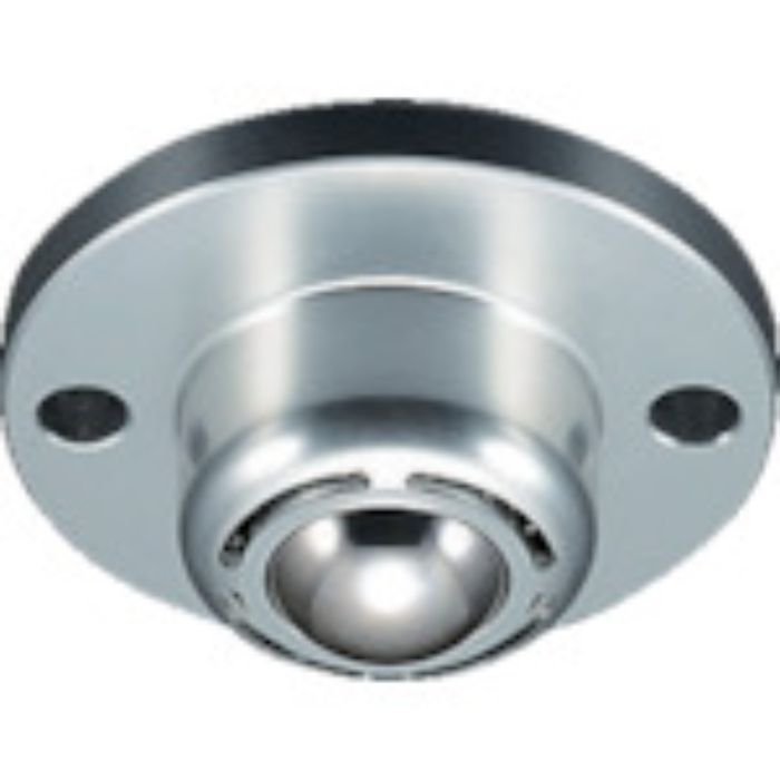 プレインベア ボールキャスター プレインベア ゴミ排出スリット付 下向き用 フランジタイプ スチール製 PVS120F 許容荷重150kg(Tcode:8560312)