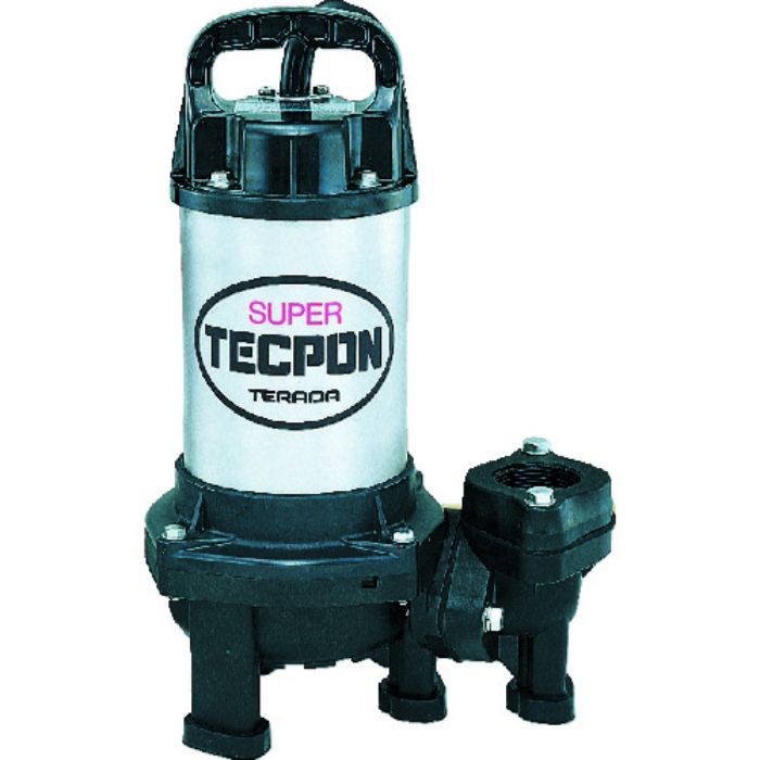 寺田 汚物混入水用水中ポンプ 非自動  0.25kw 全揚程6m 60Hz(Tcode:2273616)