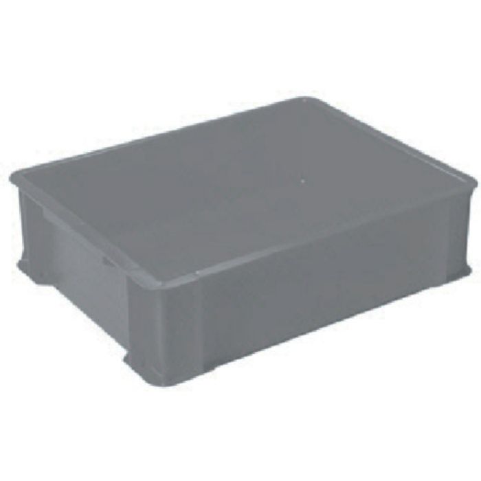 ヒシ S型コンテナ有効内寸398×308×106mm グレー(Tcode:4977254)