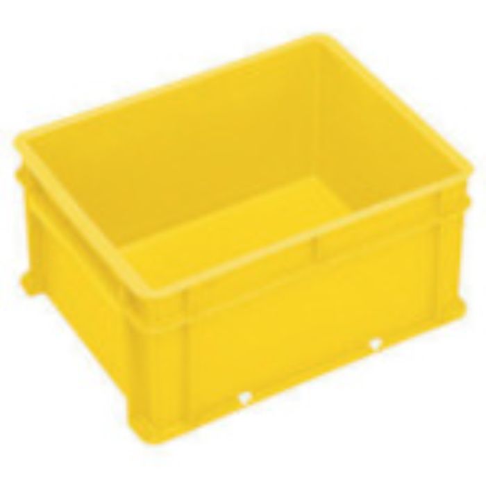 ヒシ S型コンテナ有効内寸396×305×199mm 黄(Tcode:5036593)