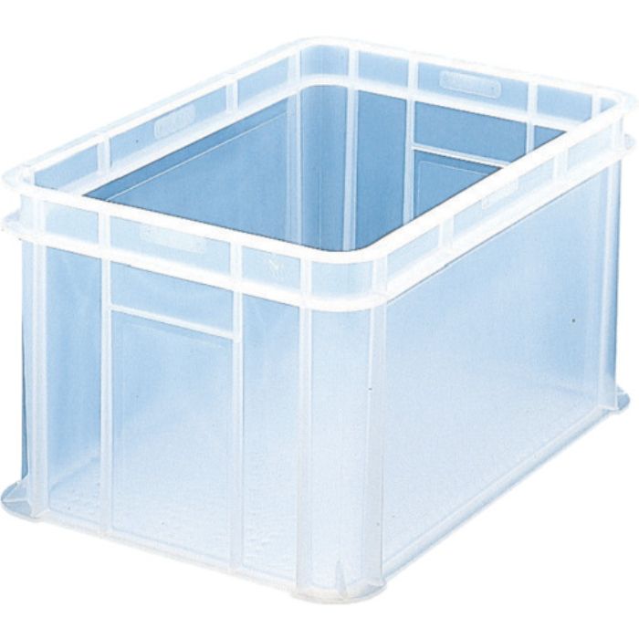 TRUSCO S型透明コンテナ 54L 透明(Tcode:9598)