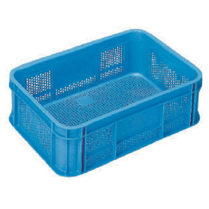 ヒシ SB型コンテナ(メッシュタイプ) W516×D359×H161 青 青(Tcode:4372280)