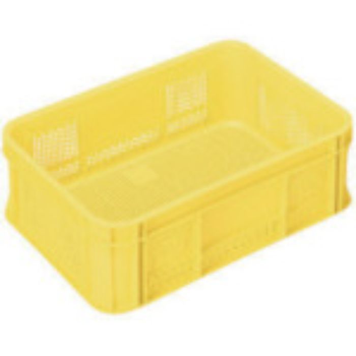 ヒシ SB型コンテナ(メッシュタイプ) W516×D359×H161 黄 黄(Tcode:4372298)