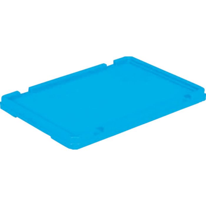 サンコー ボックス型コンテナー 702106 サンボックス#18-2フタ ブルー(Tcode:7616546)