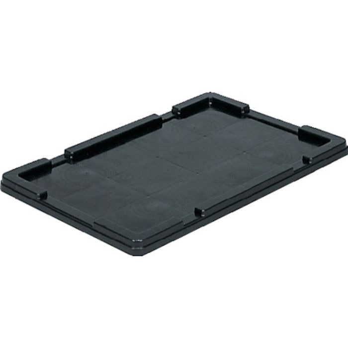 サンコー 導電性ボックス型コンテナー 701815 サンボックス#36-2フタ 黒(Tcode:2177910)