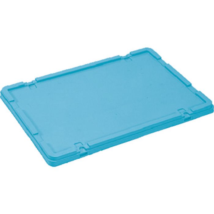 サンコー ボックス型コンテナー 703004 サンボックス#56フタ(ロック無)ブルー(Tcode:3424308)