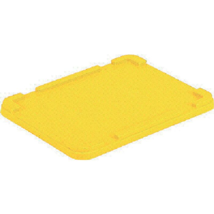 サンコー ボックス型コンテナー 700104 サンボックス#6、#9兼用フタイエロー(Tcode:3424421)