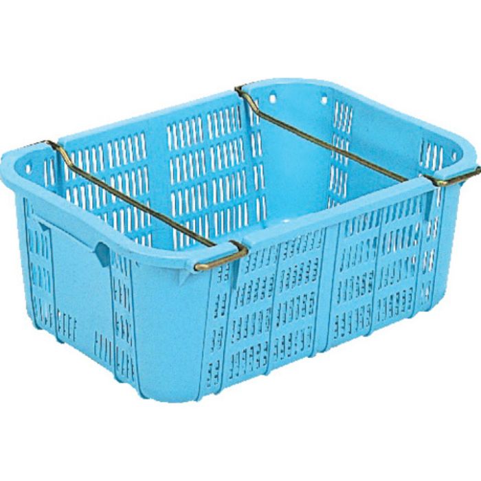 サンコー ネスティングコンテナー 102708 サンテナーA#25(ハンドル付)青(Tcode:3424618)