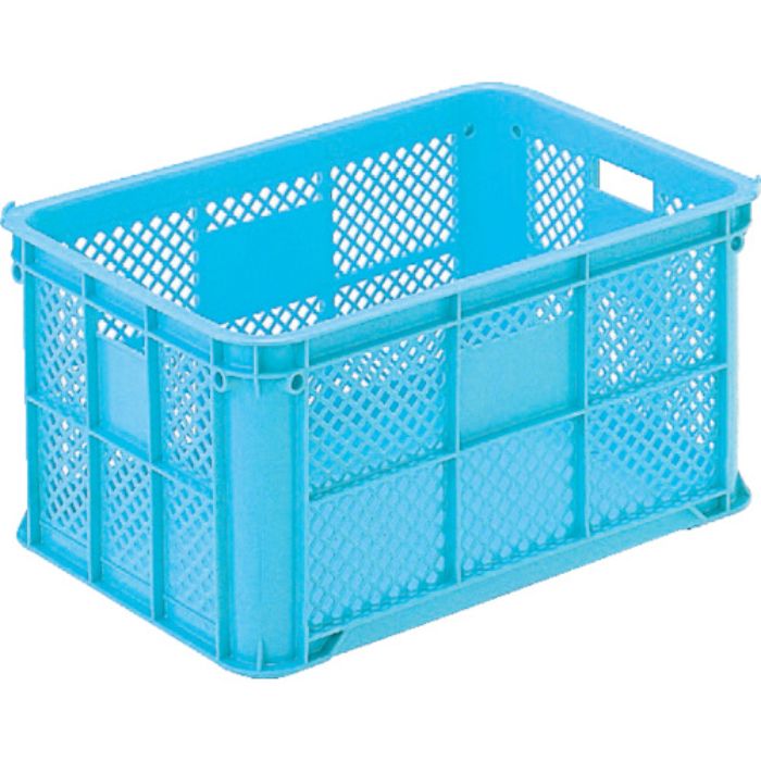 サンコー スタッキングコンテナー 106900 サンテナーB#80ライトブルー(Tcode:3424758)