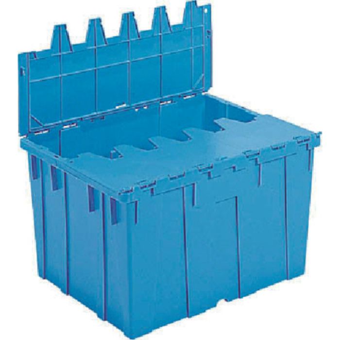 サンコー フタ一体型ネスティングコンテナー 212000 サンクレット#120ブルー(Tcode:3562751)