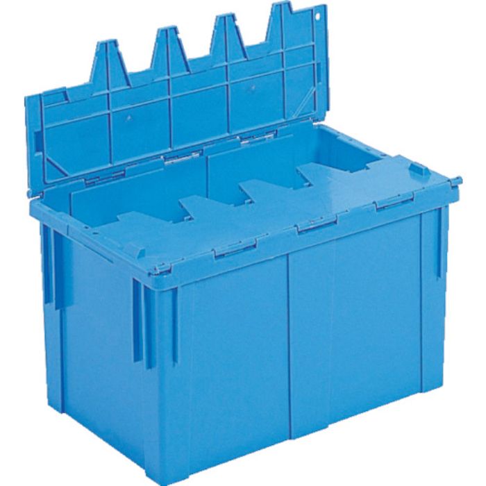 サンコー フタ一体型ネスティングコンテナー 204600 サンクレット#50Fブルー(Tcode:3425266)