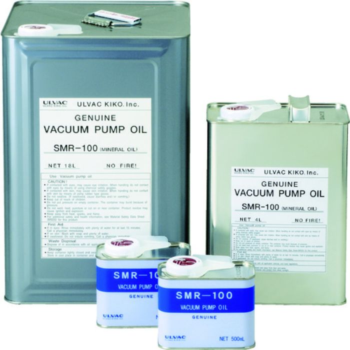 ULVAC 真空ポンプ油(SMR-100 4L缶)(Tcode:3538788)