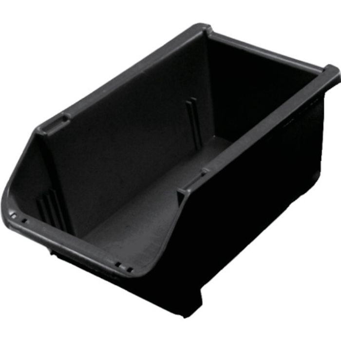 ヒシ 導電T型コンテナ(ネスティングタイプ) W200×D373×H155 黒(Tcode:4364221)