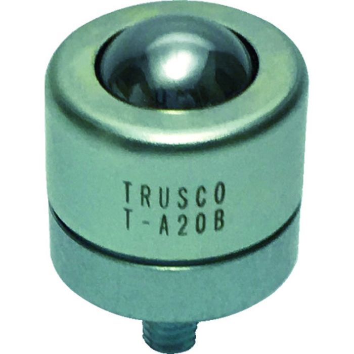 TRUSCO ボールキャスター 切削加工品上向用 スチール製ボール(Tcode:1238815)