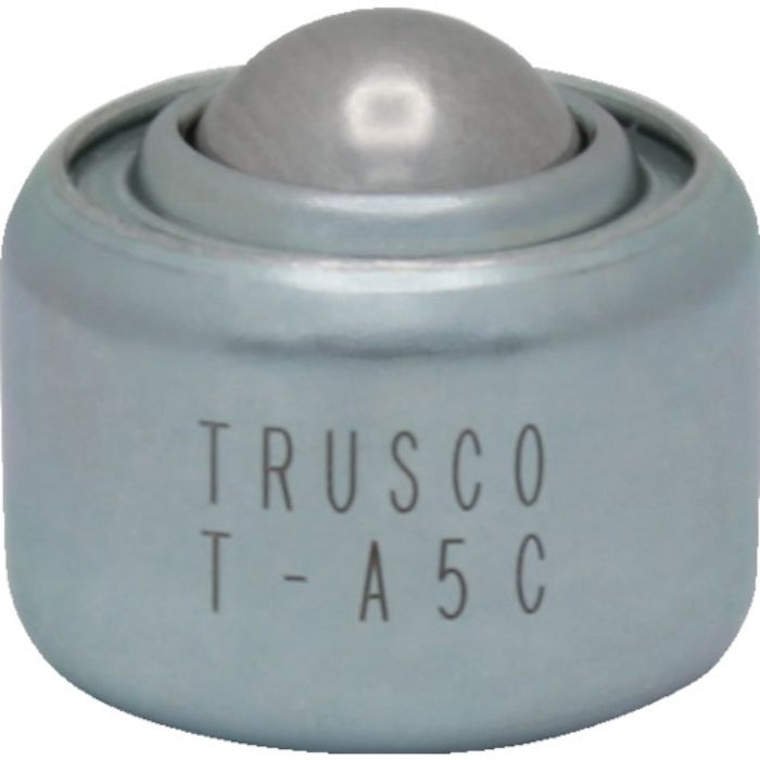 TRUSCO ボールキャスター プレス成型品上向用 スチール製ボール(Tcode:1235581)