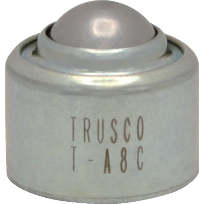 TRUSCO ボールキャスター プレス成型品上向用 スチール製ボール(Tcode:1235582)
