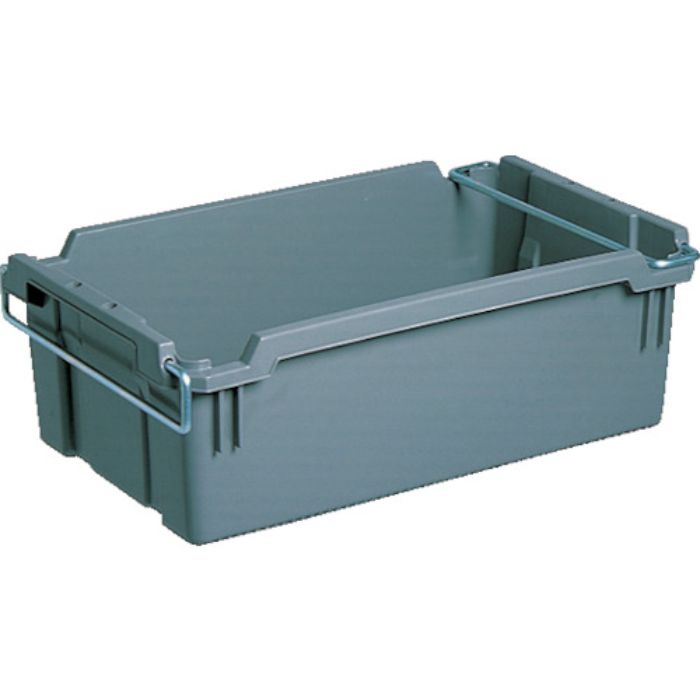 積水 TH型コンテナ(取っ手付) TH-37-2 グレー(Tcode:5012899)