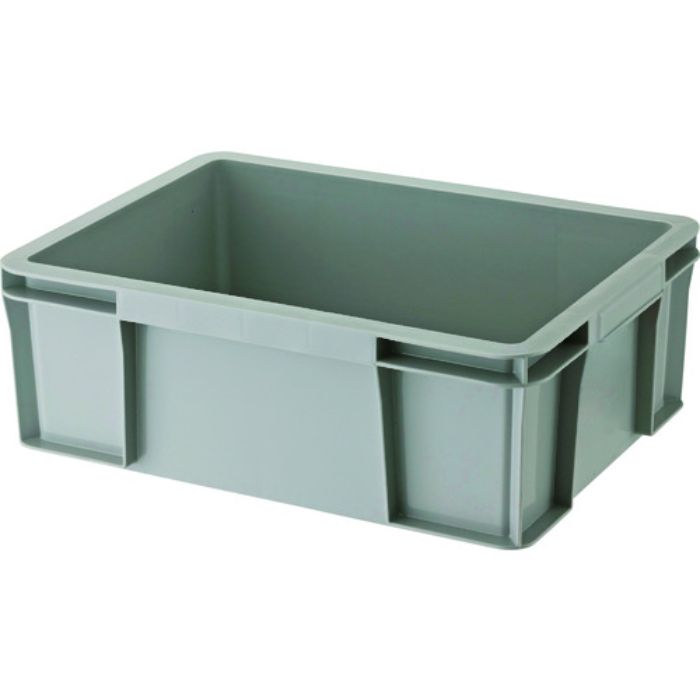 TRUSCO THC型コンテナ 有効内寸375×245×134 グレー(Tcode:2074030)