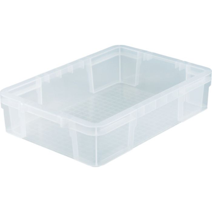 TRUSCO THC型コンテナ 有効内寸442X298X115 透明(Tcode:3907287)