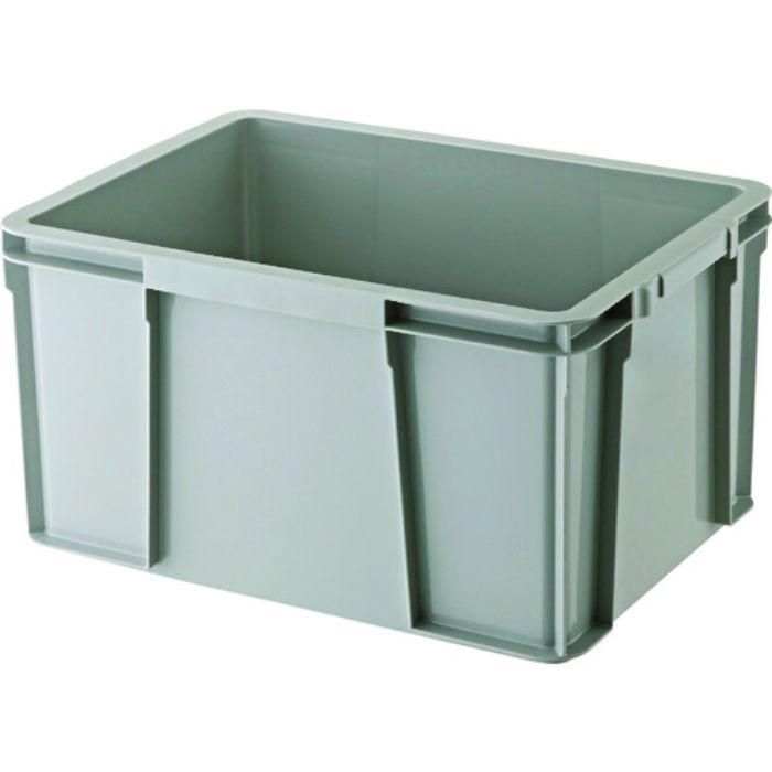 TRUSCO THC型コンテナ 有効内寸442×298×255 グレー(Tcode:2074019)