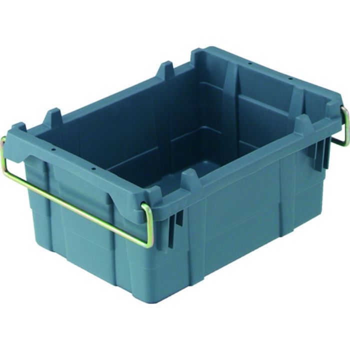 TRUSCO ネスティングコンテナ 17.9L グレー(Tcode:2997738)