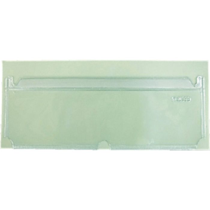 TRUSCO 粘着付カード差し 240mmX80mm 横型 10枚入(Tcode:3527204)