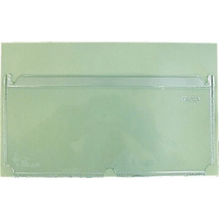 TRUSCO 粘着付カード差し 250mmX120mm 横型 10枚入(Tcode:3527182)