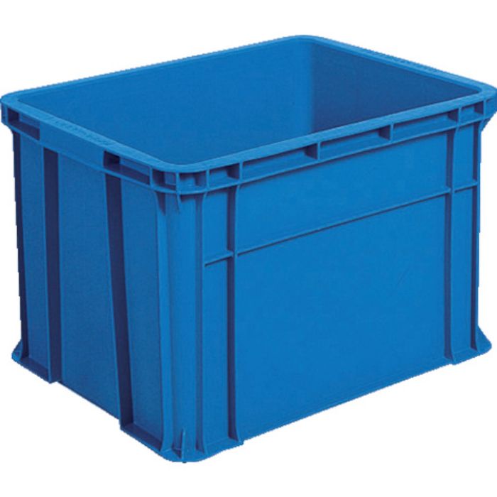 TRUSCO リサイクルコンテナ40L ダークブルー(Tcode:2762595)