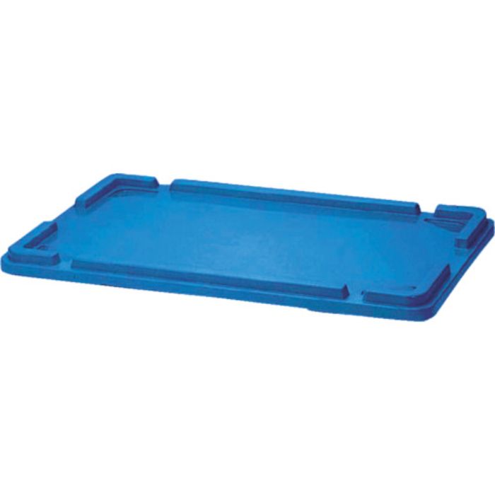 TRUSCO TS型リサイクルコンテナ用フタ ダークブルー(Tcode:8191170)