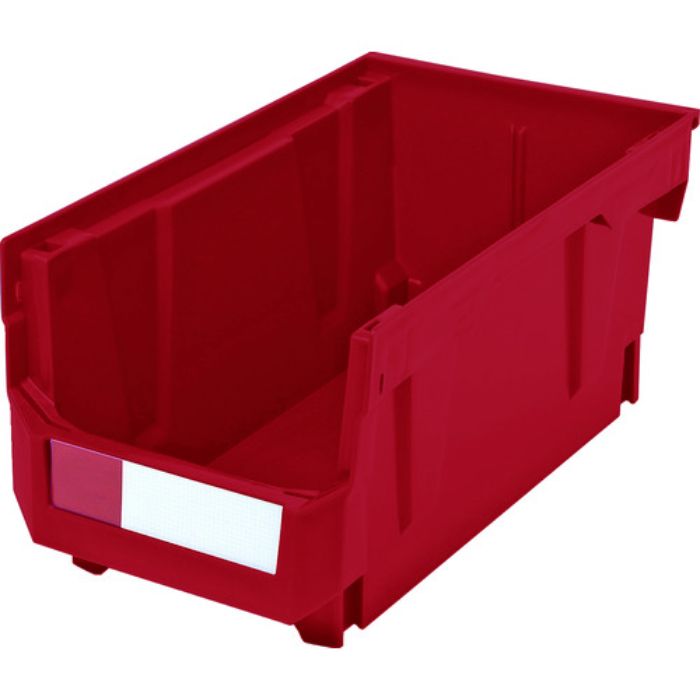 TRUSCO スタッキングコンテナ 9.6L レッド(Tcode:2083357)