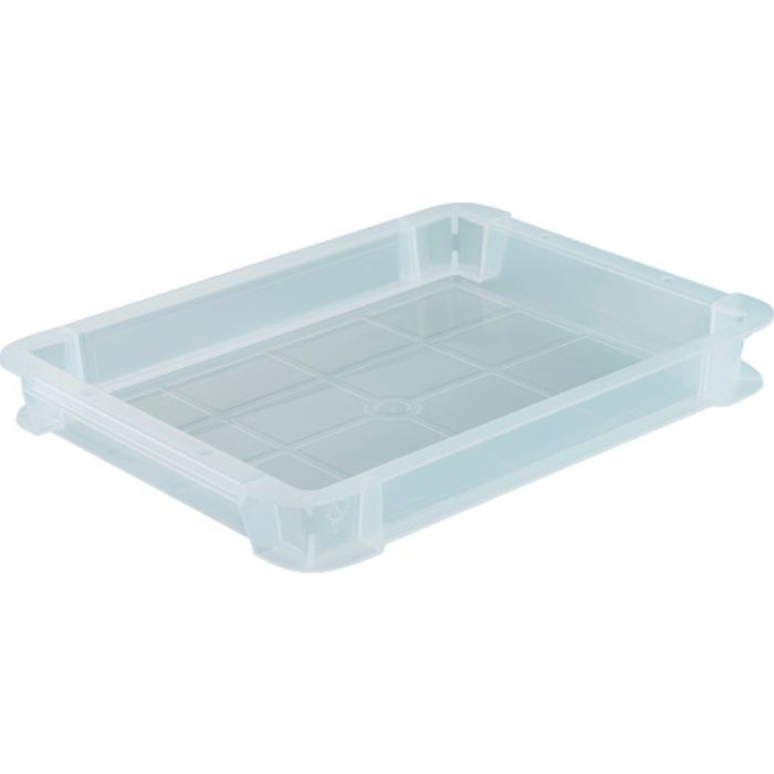 TRUSCO スケルトンカラーコンテナ 3L 透明(Tcode:1164092)