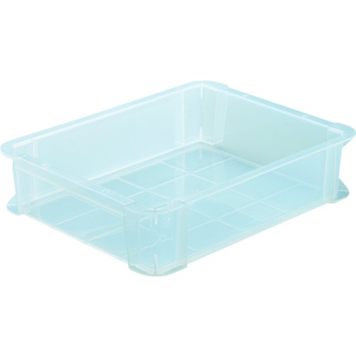 TRUSCO スケルトンカラーコンテナ 6L 透明(Tcode:8195158)