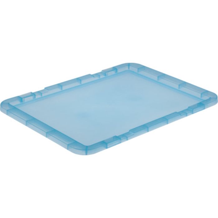 TRUSCO TSK-3、TSK-6、TSK-910兼用フタ 透明ブルー(Tcode:3639410)