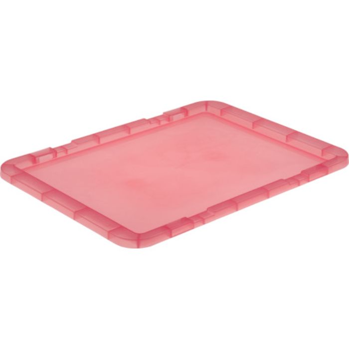 TRUSCO TSK-3、TSK-6、TSK-910兼用フタ 透明レッド(Tcode:3639444)