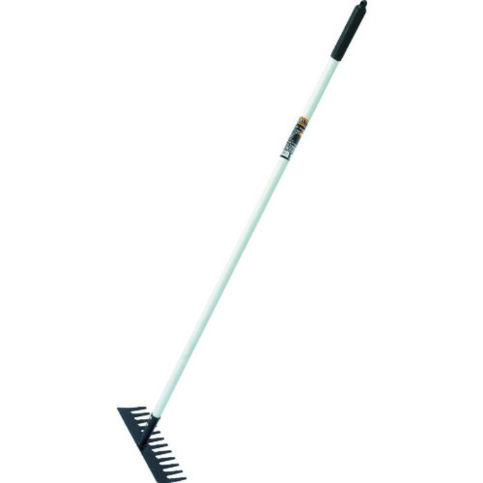 TRUSCO スチールレーキ パイプ柄 12本爪(Tcode:4026098)